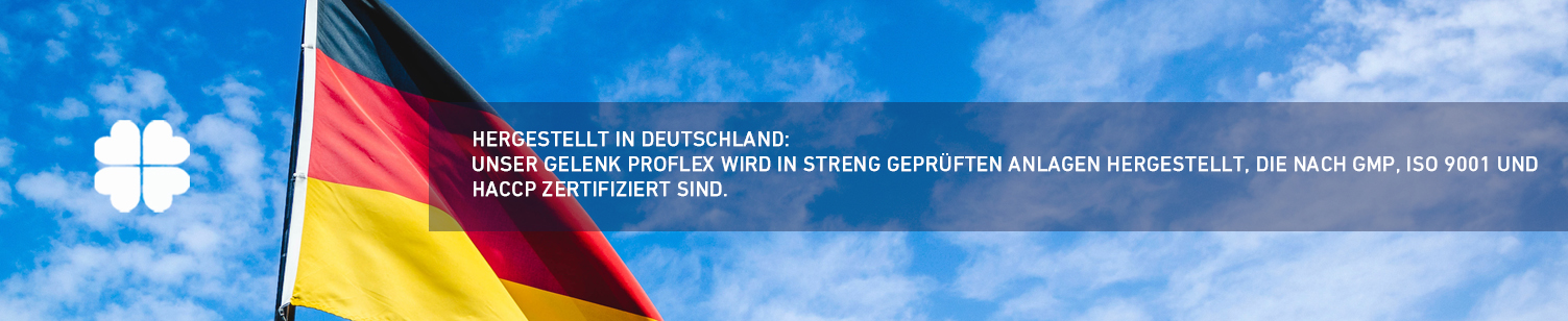 Gelenk ProFlex Kapseln werden in Deutschland herstellt